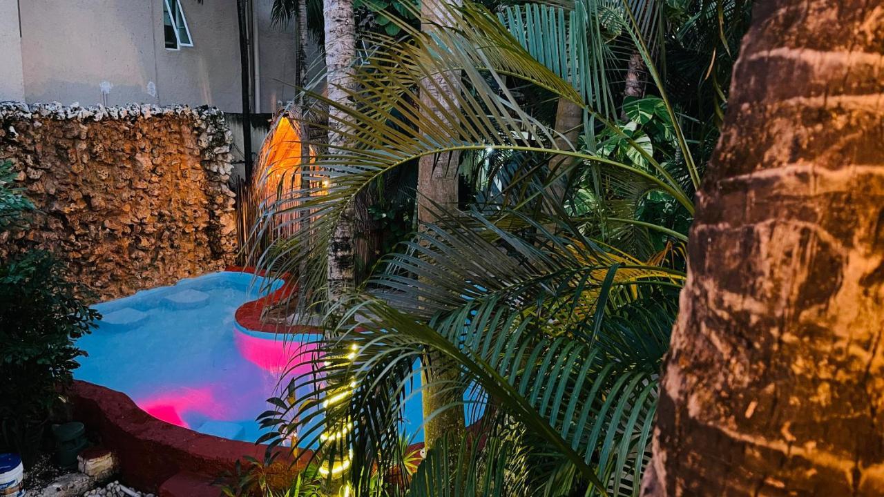 Hotel B&B - 5Th Avenue 신데 델 카르멘 외부 사진 The pool at the 2019 edition of the festival